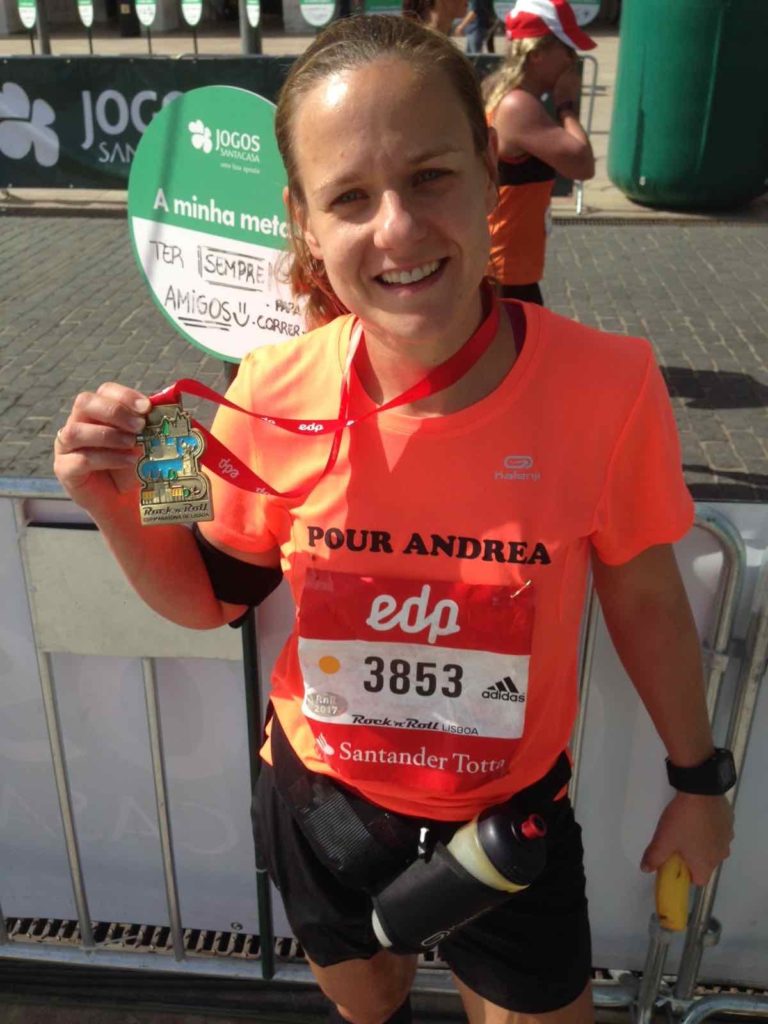 Sandrine, Marathon, Lisbonne, Les bobos à la ferme