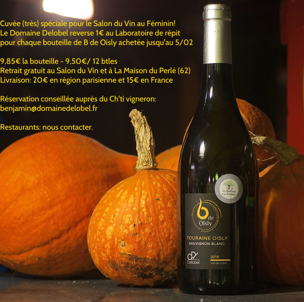 Les bobos à la ferme, domaine delobel, vin bio, blanc