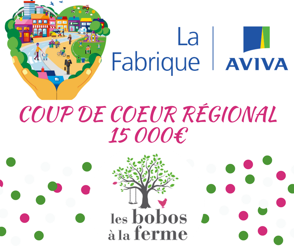 Fabrique Aviva, Coup de coeur région hauts-de-francs, les bobos à la ferme